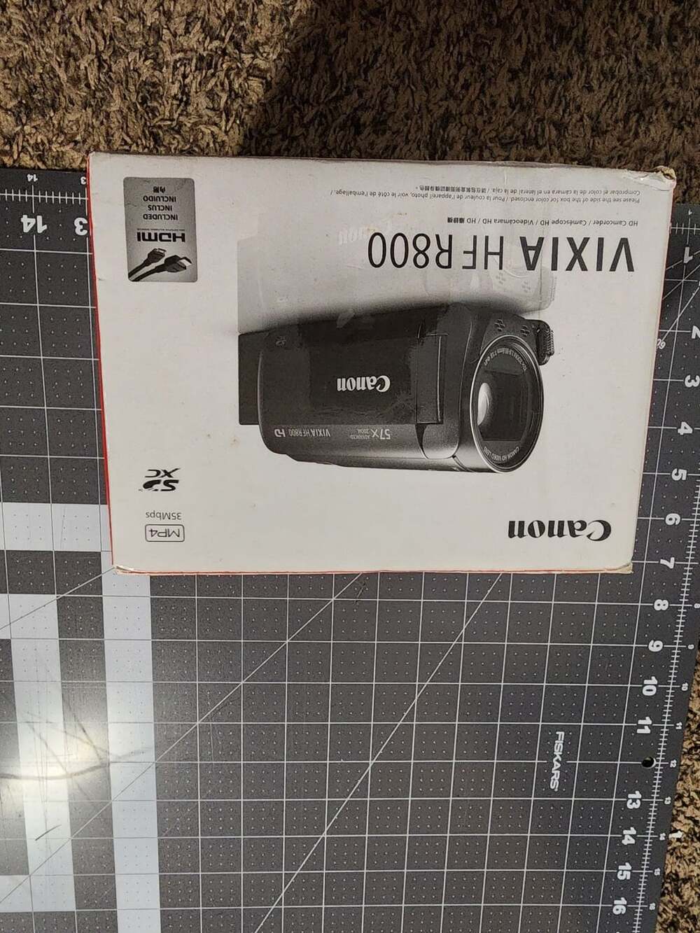 Canon vixia HF R800 HD Camcorder Black